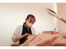 Pure salon naonao【小顔・フェイシャル】の雰囲気（☆温活ハーブテント後にベッドで施術◎至福の時と人気です！）