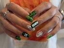 green × silver