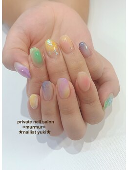 プライベート ネイルサロン マーマ(murmur)/カラフルネイル