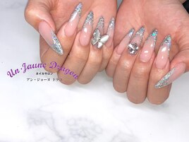 【ロングネイル】フレンチネイル