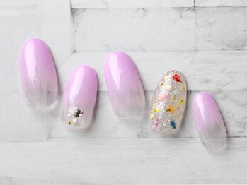 キャンアイドレッシー ヨコハマ元町店(Can I Dressy)/オフ込¥6600フラワーネイル