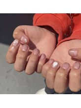 イエロー(Yellow)/ハートネイル