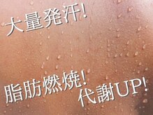 エステティックサロン フェアリー(ESTHETIC SALON FAIRLY)/痩身＊発汗でスッキリ爽快♪