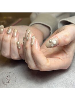 くまちゃんネイル