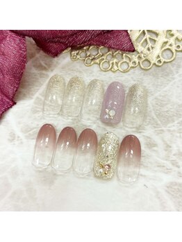 ネイルズアジュール アピタ新潟西店(Nailz Azur)/ハンド　定額デザインAコース