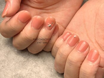 レアム(re-am)/定額ネイル/ニュアンスネイル