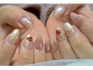 薔薇が目を引く