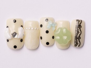 ジェミーネイル エビス(Jemiy nail ebisu)/ドットクローバー羽11330yen