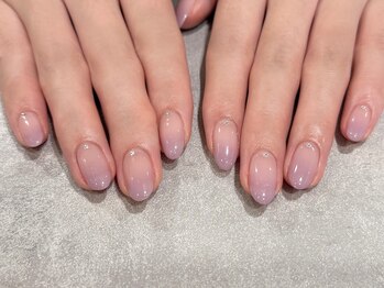 ローラン(LORAN)/夕焼けグラデーションネイル♪