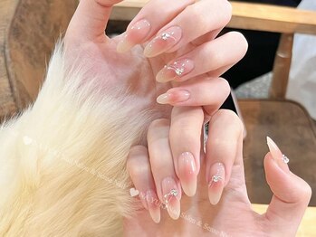センスネイル 池袋店(Sense Nail)/透明感ネイル