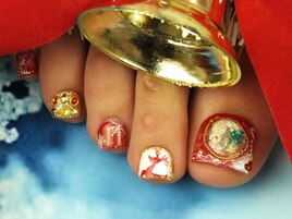 Xmasスノードームフット♪