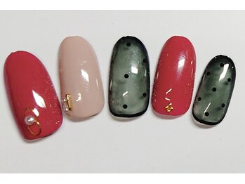 ヨガ アンド リラクゼーション からだの恵み 安城サロン/たっぷり満足デザインアート4本