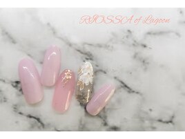 蝶×フラワーアート