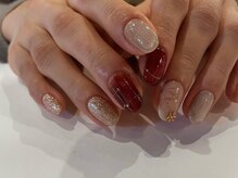 アイネイルズ 梅田店(I nails)/ミラーチェックNarumi限定