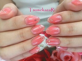 ★コーラル＋グリッター★