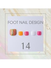 はあとねいる 東武宇都宮駅前店/Foot nail design 14