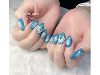 ホームサロンアヴニール(Home Salon Avenir.)/ネイティブ系シールネイル♪