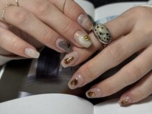 アイネイルズ 心斎橋店(I-nails)/【Miyuu】アシメネイル　心斎橋