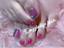 ダズルアイラッシュ 綾瀬(Dazzle eyelash)/フットネイル