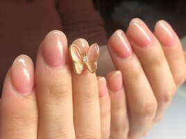 花びらネイル