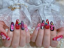 レアネイル 渋谷店(Le’a nail)/ピンクネイル