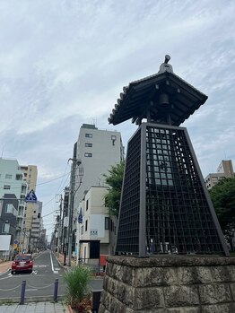 オト(OTO)/echoes様裏手の道路