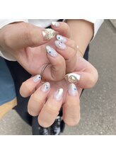 ネイルサロン エーナイン ザ ビッグ豊平店/持ち込みデザイン