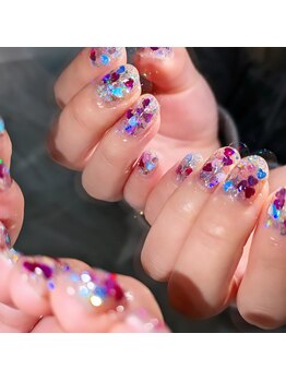 ホログラムネイル/担当erika