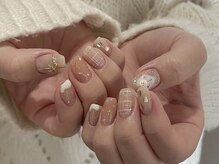 ニコルネイル(nicole nail)/冬ガーリーネイル