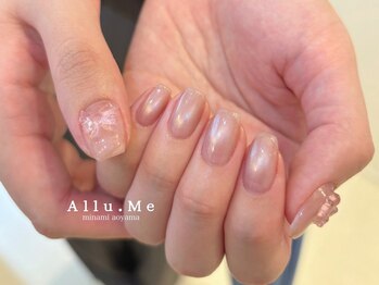 アリューミー 南青山店(Allu.Me)の写真/◆人気の秘訣は高技術&絶妙なバランスのdesign◆プロが心躍る"ちゅるん"とした可愛い指先に仕上げます♪
