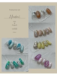 定額ハンドネイル5800円