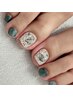 【1ヶ月以内オフ無料】FOOT定額【親指アートコース】/フットバス付き