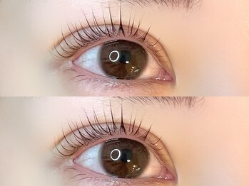 アンク(AnnC)の写真/【個室でリラックス☆】話題のパリジェンヌラッシュリフト＋ハリウッドブロウリフトをお得に♪モチの良さ◎