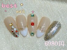 ベストネイル 池袋東口店(Best Nail)/クリスマスデザイン