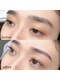 クララ 明野店(CLARA)の写真/目元から上品にチェンジ！ハリウッドブロウリフトとまつげパーマのセットで理想の印象へ♪