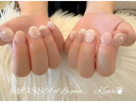 ワンホンネイルｘレースネイル