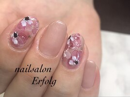 上品フラワーグラデーション