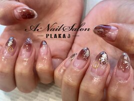 20/10/28　定額☆塗りかけNail