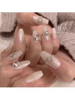 ビューティームーン(beauty moon)/ホワイトオーロラ*ビジュー