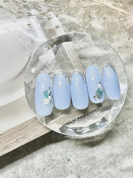 ルミライズ(Lumirise)/ミラーフレンチラインネイル