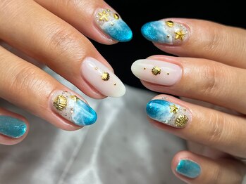 ネイルサロン プール ヴー(Nail Salon Pour Vous)/【人気定額】海ネイル