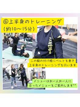 サン(Sun)/4，上半身のトレーニング