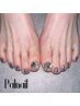 【Foot】両親指アート　¥7700