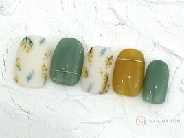ミモザネイル¥10550