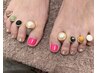 【急な裸足もこわくない】ネイリスト担当/フットデザイン自由￥14500→￥7000