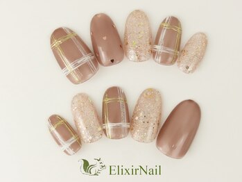 エリクサーネイル 神田(Elixir Nail)/シンプル / クーポン使用