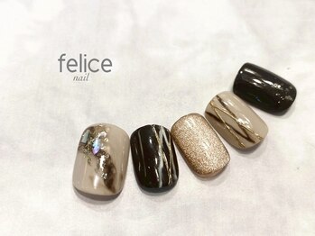 ネイルサロン フェリーチェ(felice)/【定額ネイル】7480円