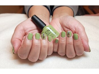 ベルト風ネイル