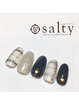 ネイルアンドアイラッシュサロン ソルティ 寺田町(salty)/ハンド/アート10本コース