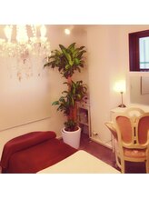 アイラッシュサロン デザインアール 武蔵小杉(design R)/【店内】個室のプライベート空間